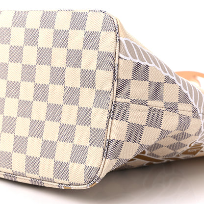 Louis Vuitton Damier Azur Nautical Neverfull MM 9 of 9