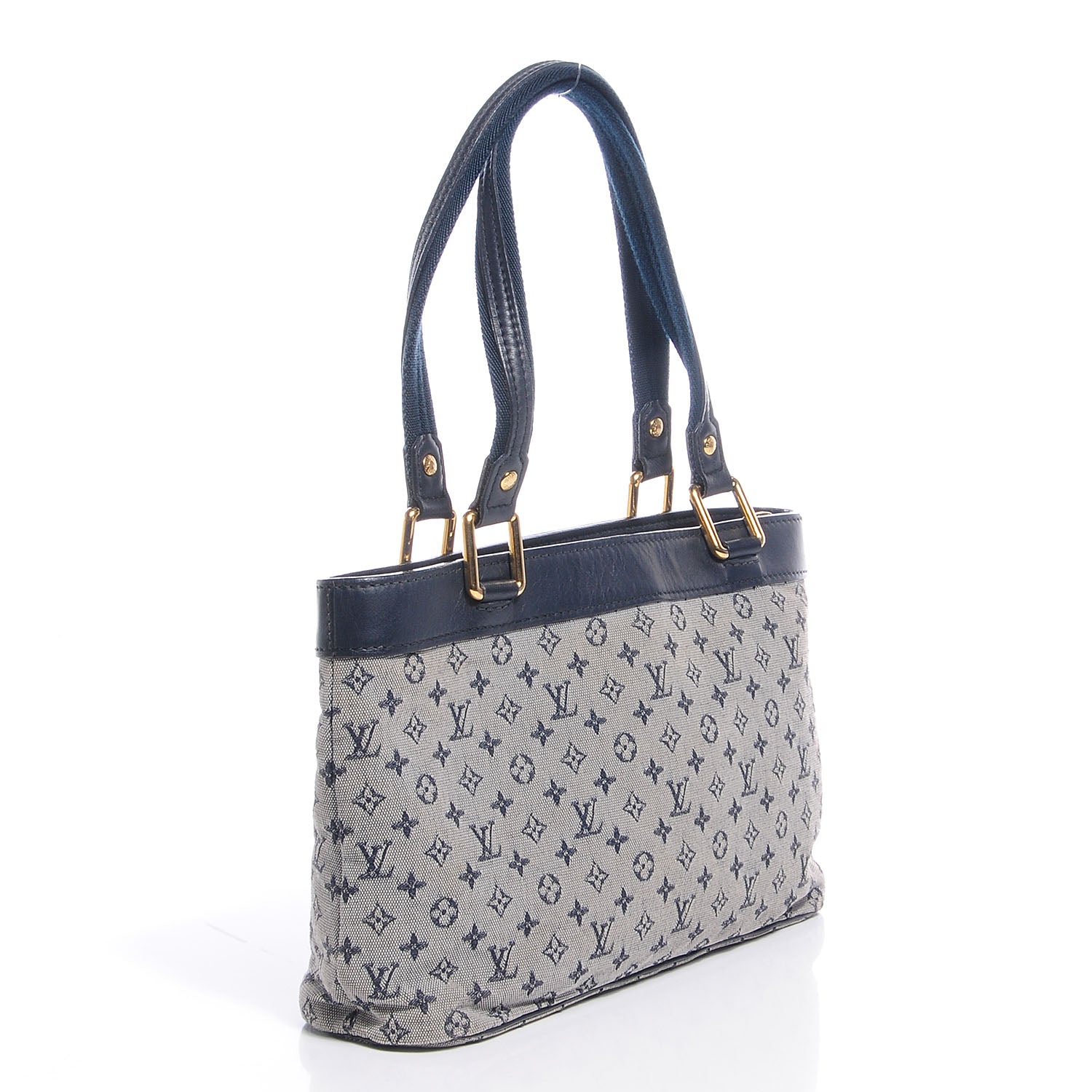 Louis Vuitton Mini Monogram Lucille PM Blue 3 of 7