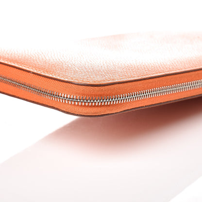 Hermes Epsom Azap Wallet Orange 10 of 12