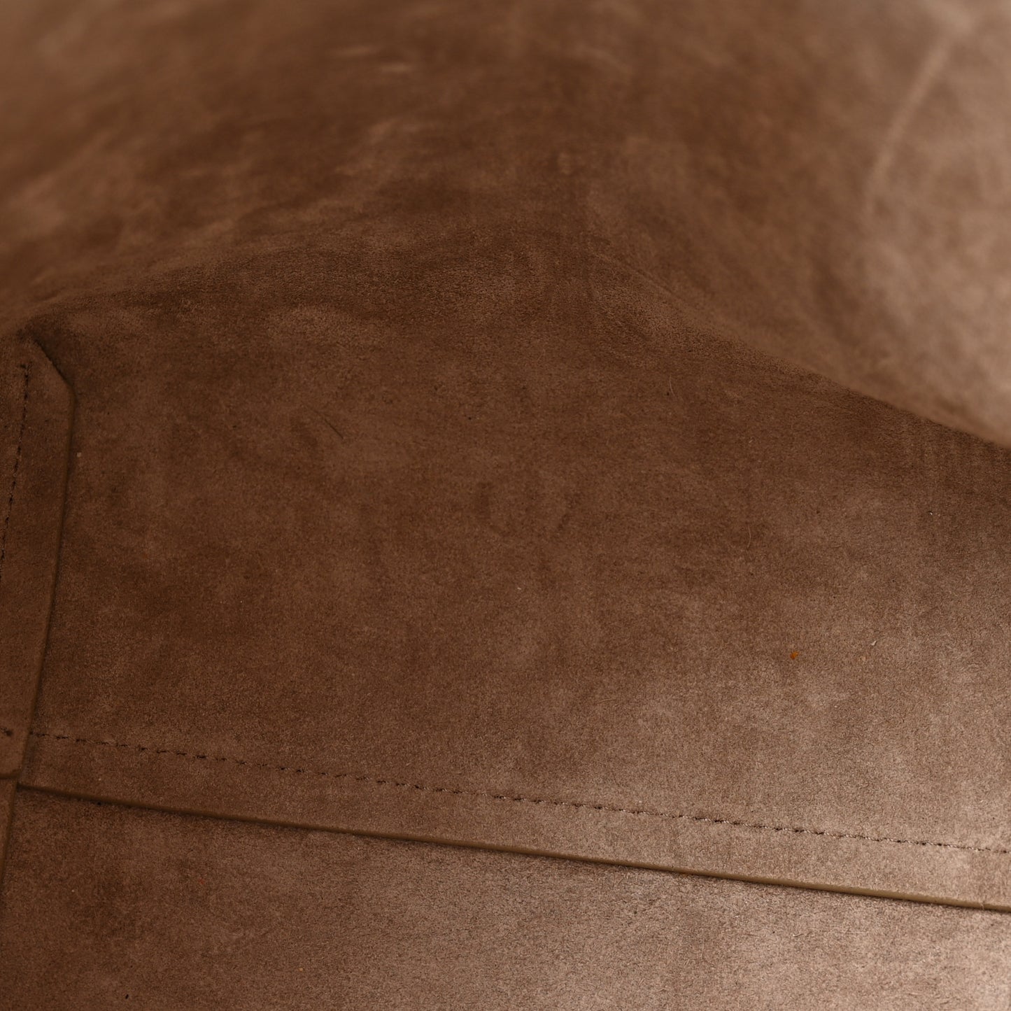 Matte Grained Calfskin Medium Park Tote Dark Taupe