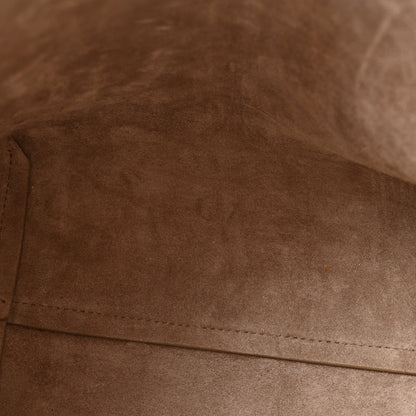 The Row Matte Grained Calfskin Medium Park Tote Dark Taupe 5 of 9