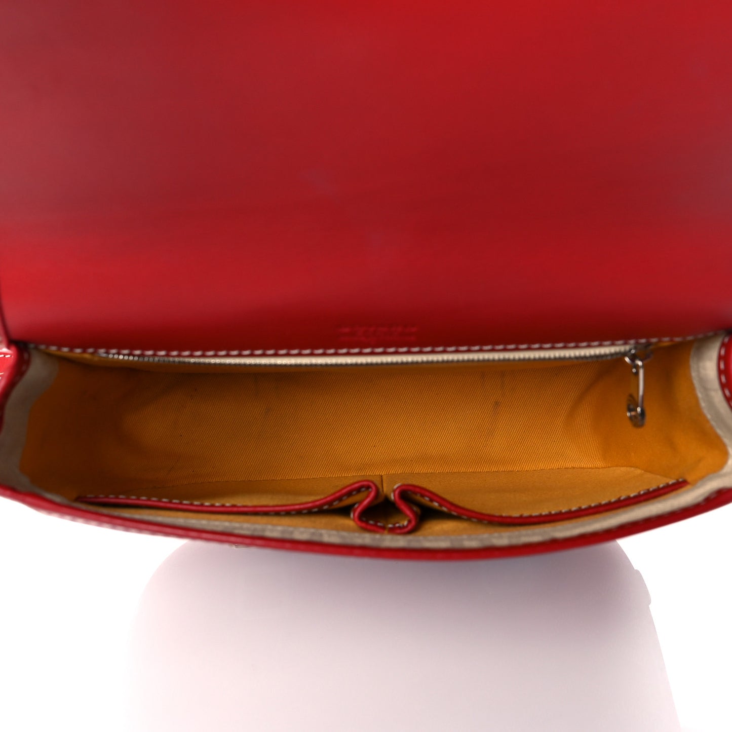Goyardine Belvedere PM Messenger Bag Red