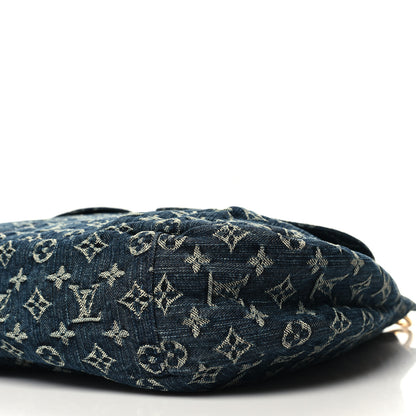 Louis Vuitton Denim Daily GM Gris Blue 9 of 9