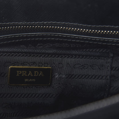 Prada Saffiano Large Galleria Double Zip Tote Black 6 of 14