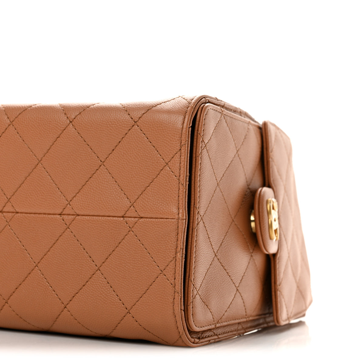 Chanel Caviar Quilted Small Chanel 25 Handbag Brown 10 of 10