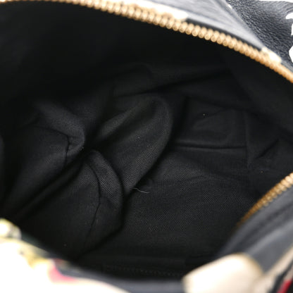 Givenchy Lambskin Magnolia Print Medium Pandora Black 5 of 10