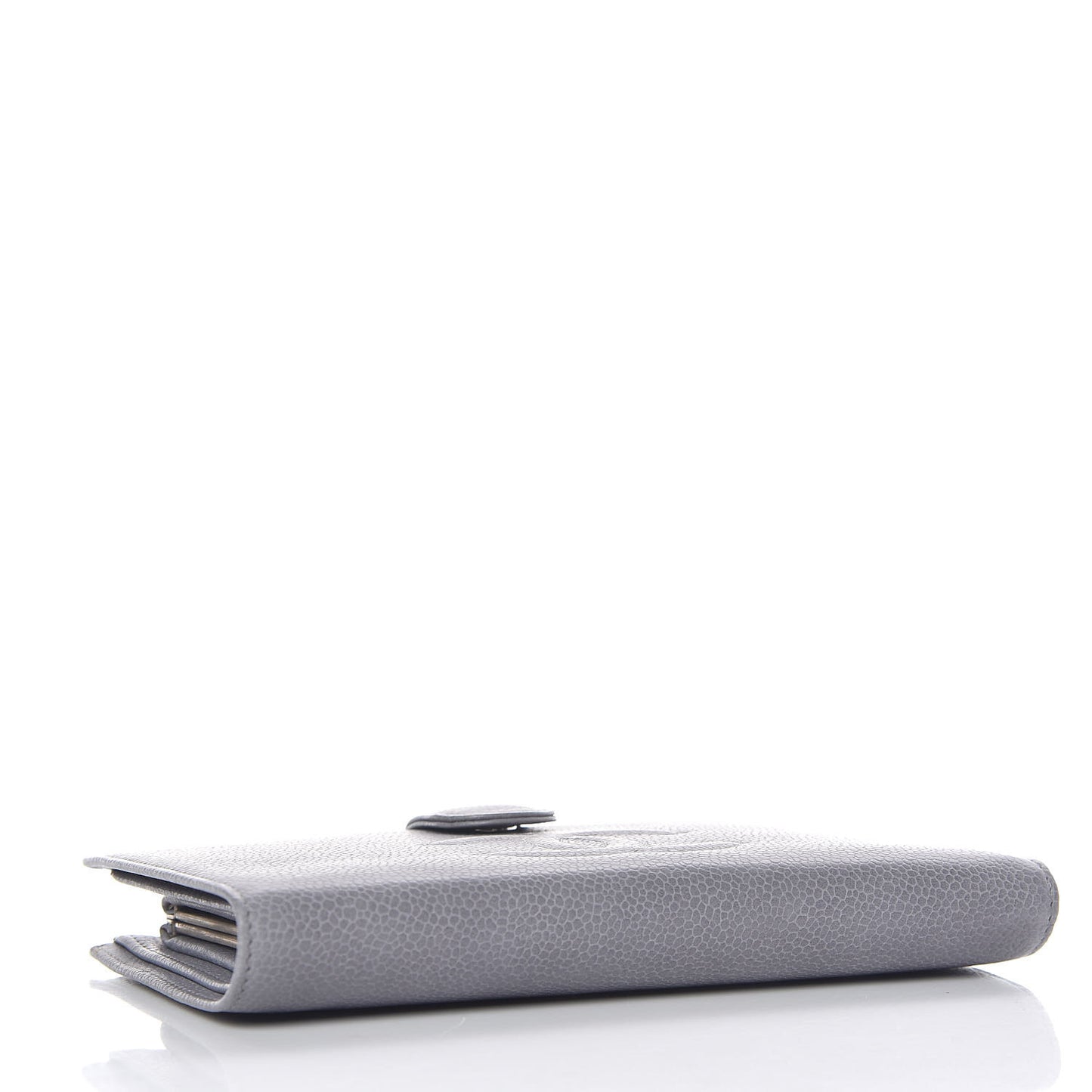 Caviar Timeless CC French Wallet Grey