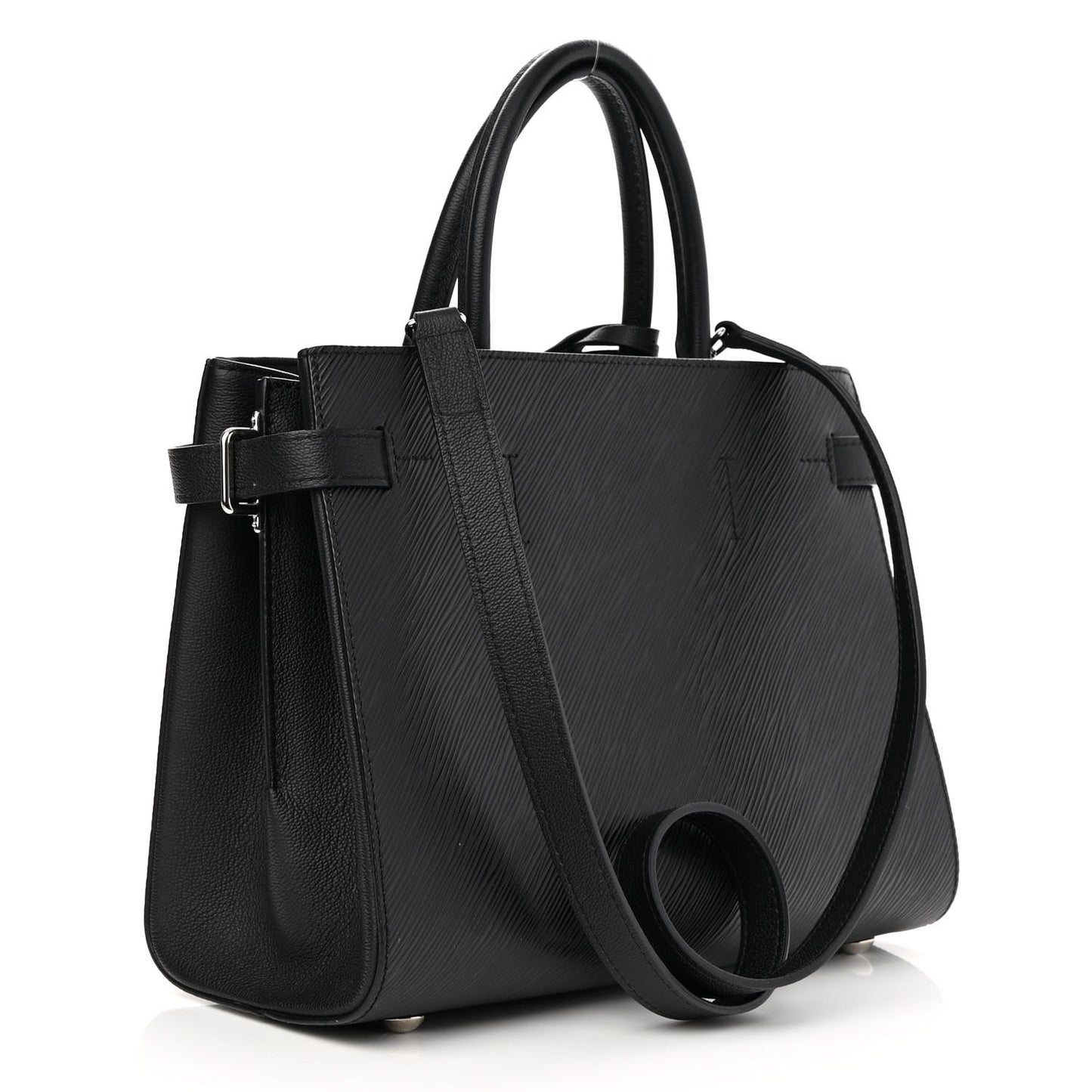 Epi Twist Tote Black