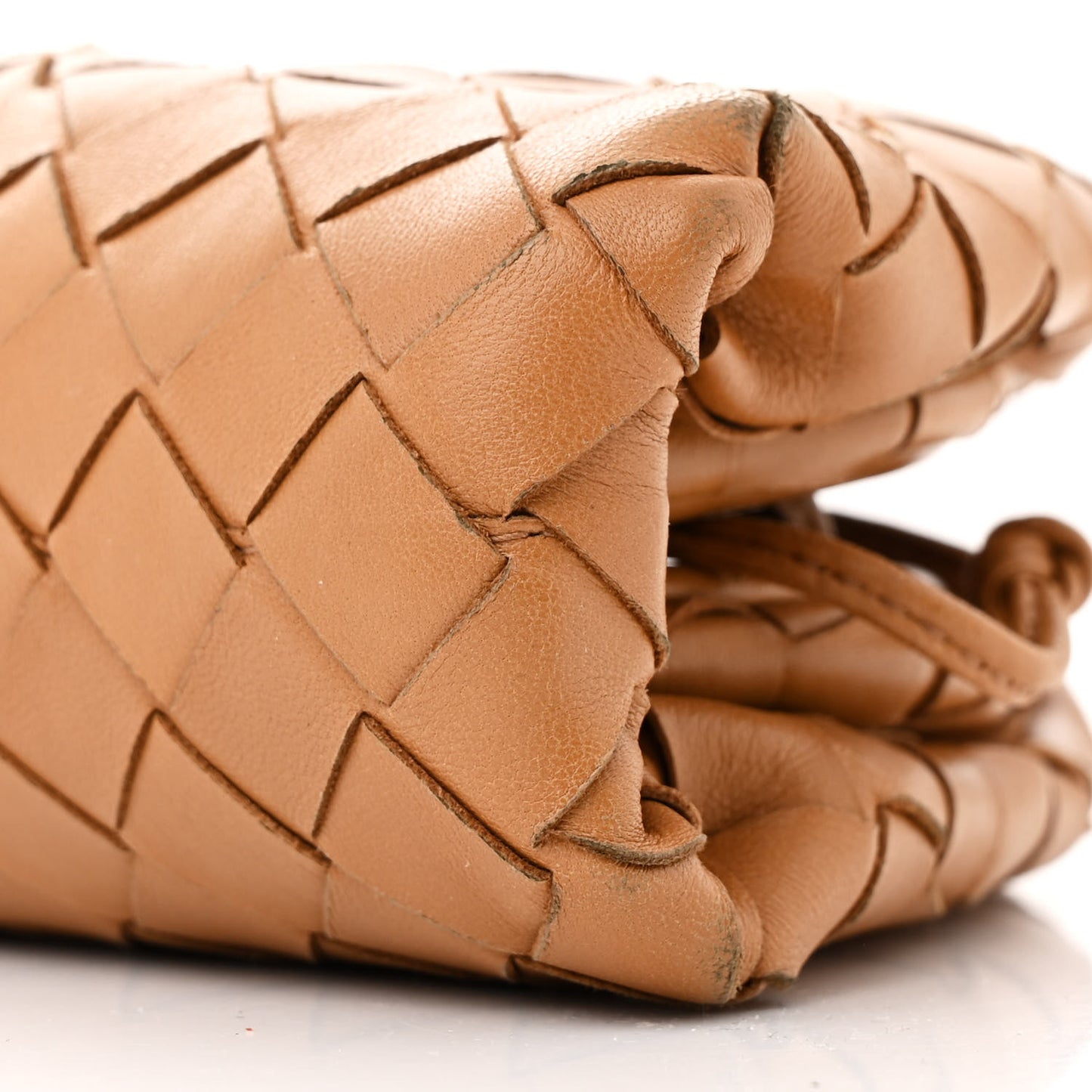 Nappa Intrecciato The Mini Pouch Carmel