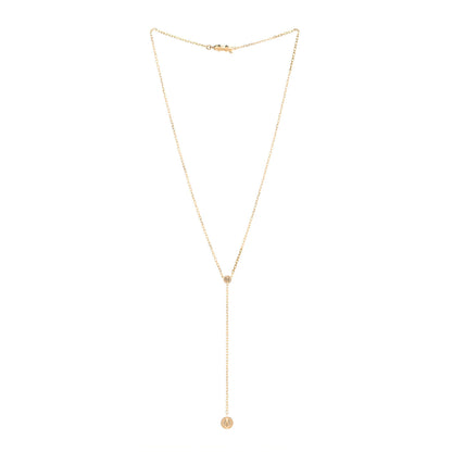 Cartier 18K Yellow Gold LOVE Drop Necklace 3 of 5