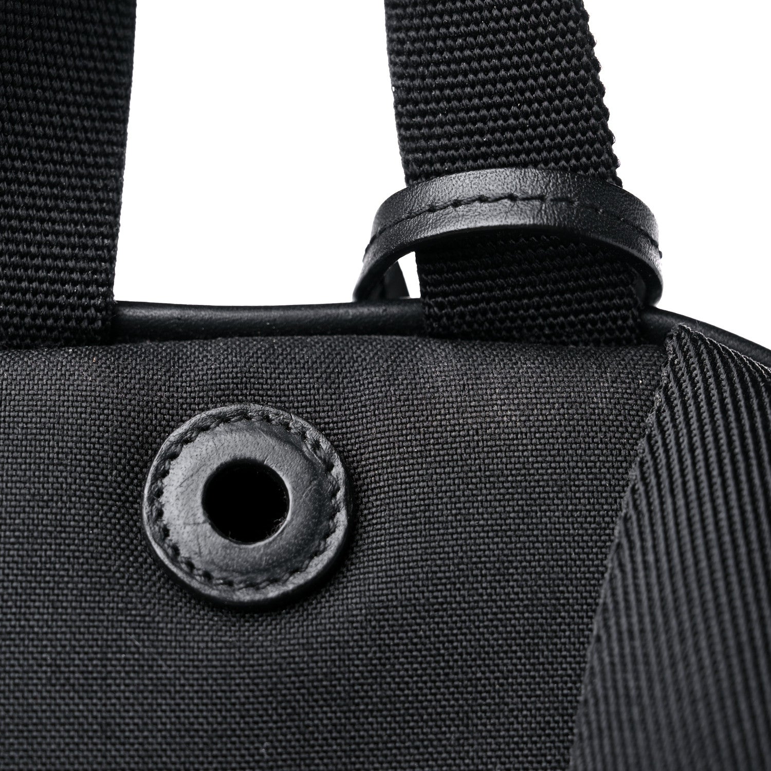 Saint Laurent Calfskin Crocodile Embossed City Backpack Black 15 of 16
