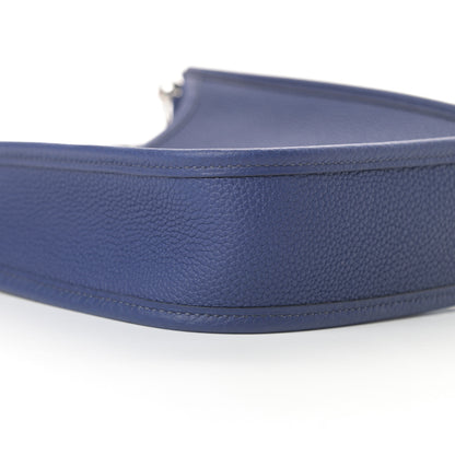 Hermes Taurillon Maurice Zigzag Evelyne TPM Bleu Saphir Bleu Zellige Indigo Black 9 of 11