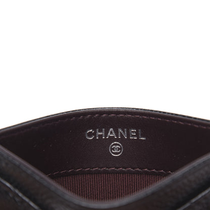 Chanel Caviar Quilted Card Holder Black 6 of 9
