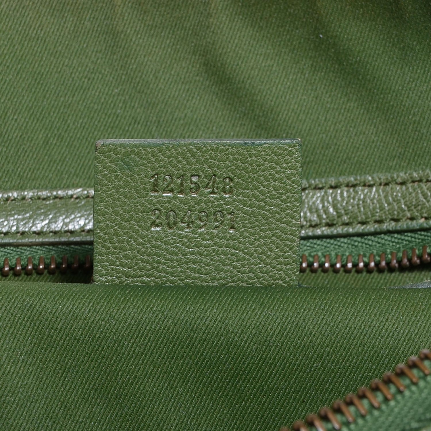 Gucci Leather Small Blondie Hobo Green 7 of 7