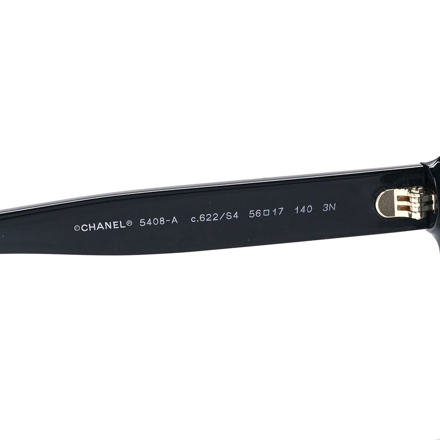 Acetate Square Sunglasses 5408-A Black