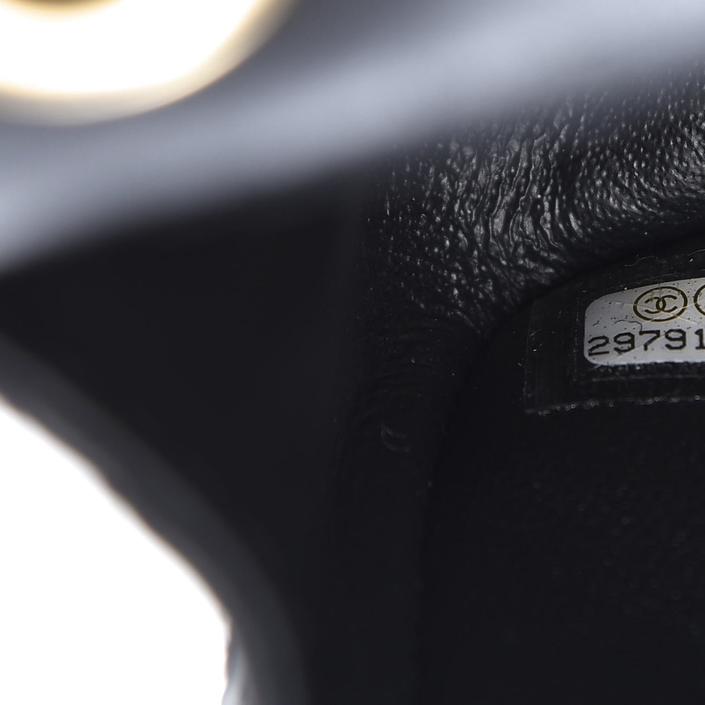 Aged Calfskin Quilted 2.55 Reissue Mini Flap Black