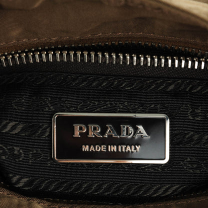 Prada Tessuto Nylon Saffiano Quilted Crossbody Bag Corinto 6 of 8