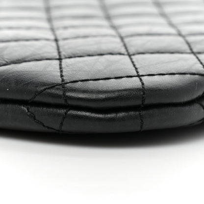 Chanel Aged Calfskin Quilted Crossbody Bag Black 9 of 12