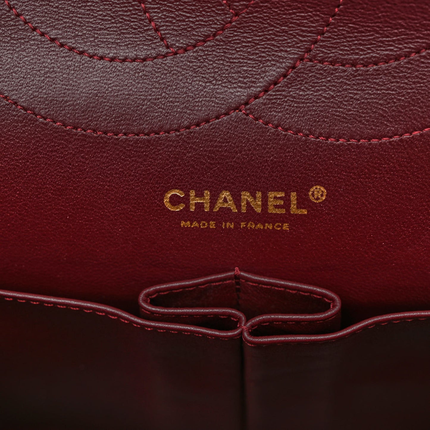 Distressed Patent Quilted 2.55 Reissue 226 Flap Navy