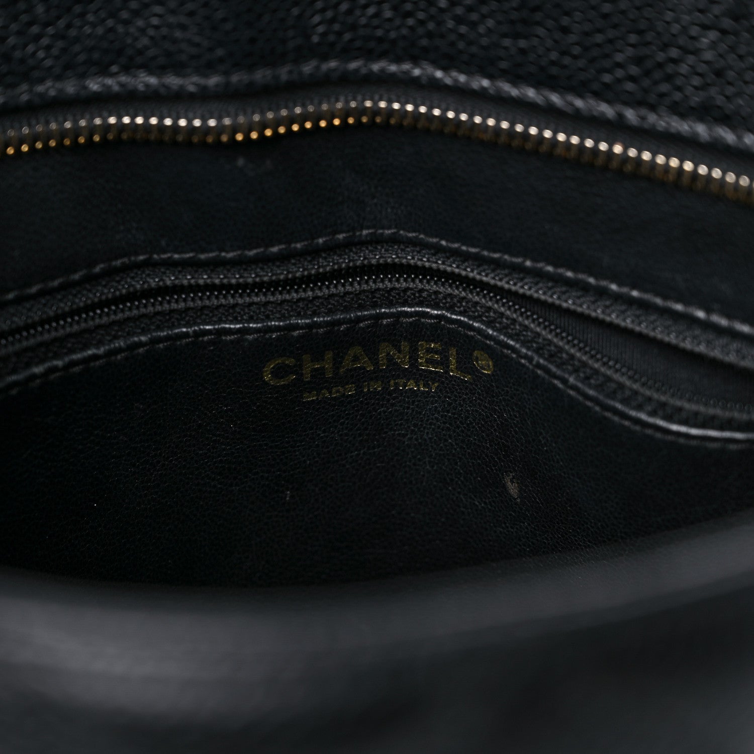 Chanel Caviar Quilted Medallion Tote Black 6 of 13