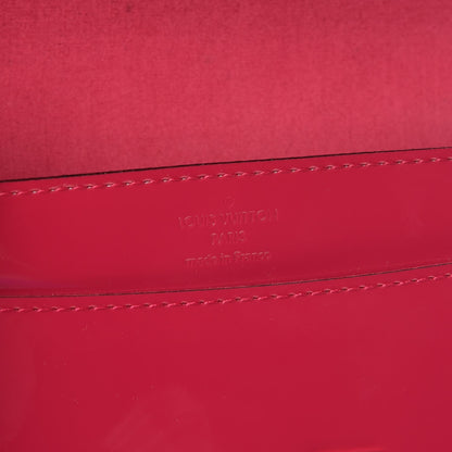 Louis Vuitton Patent Louise Clutch Rose Indien 5 of 6