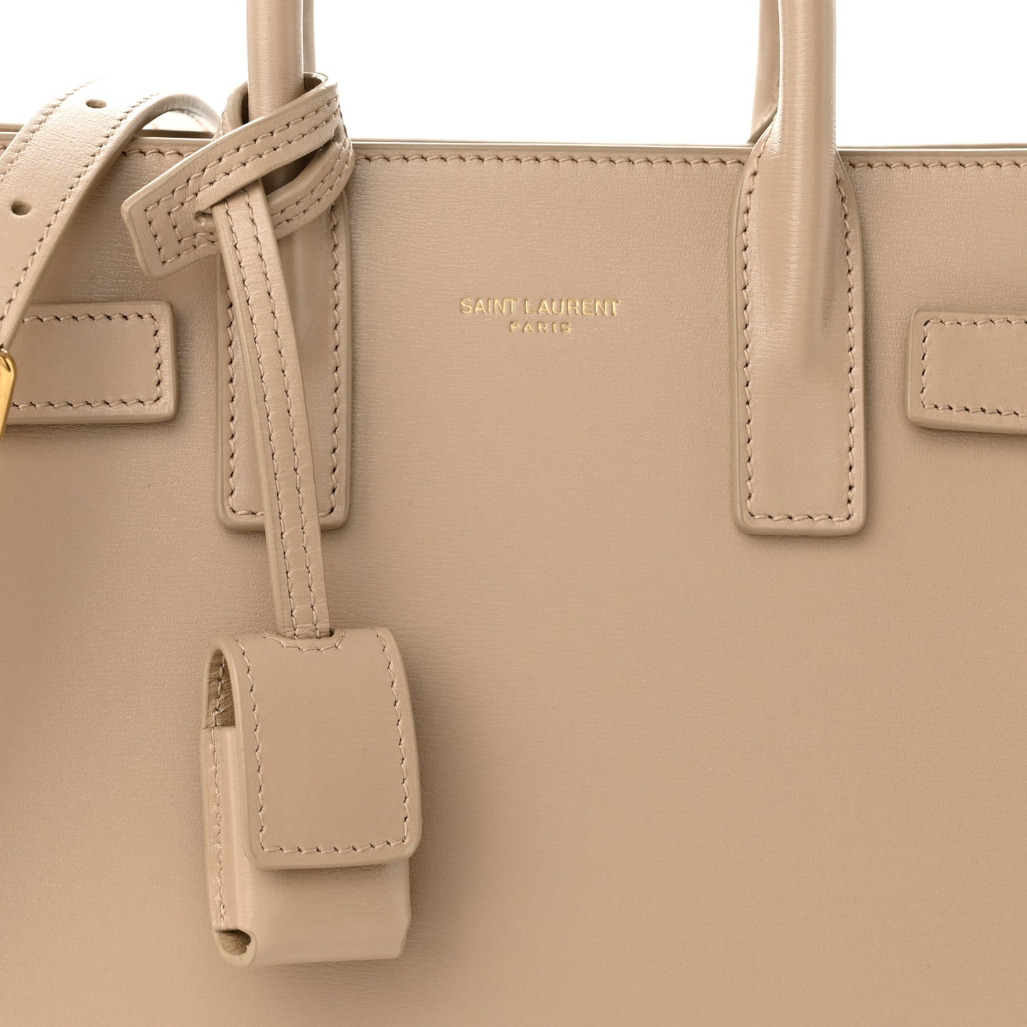 Smooth Calfskin Nano Sac de Jour Dark Beige