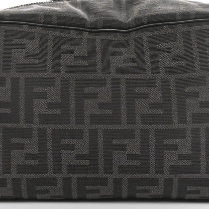Fendi Jacquard FF Toiletry Case Black 8 of 10
