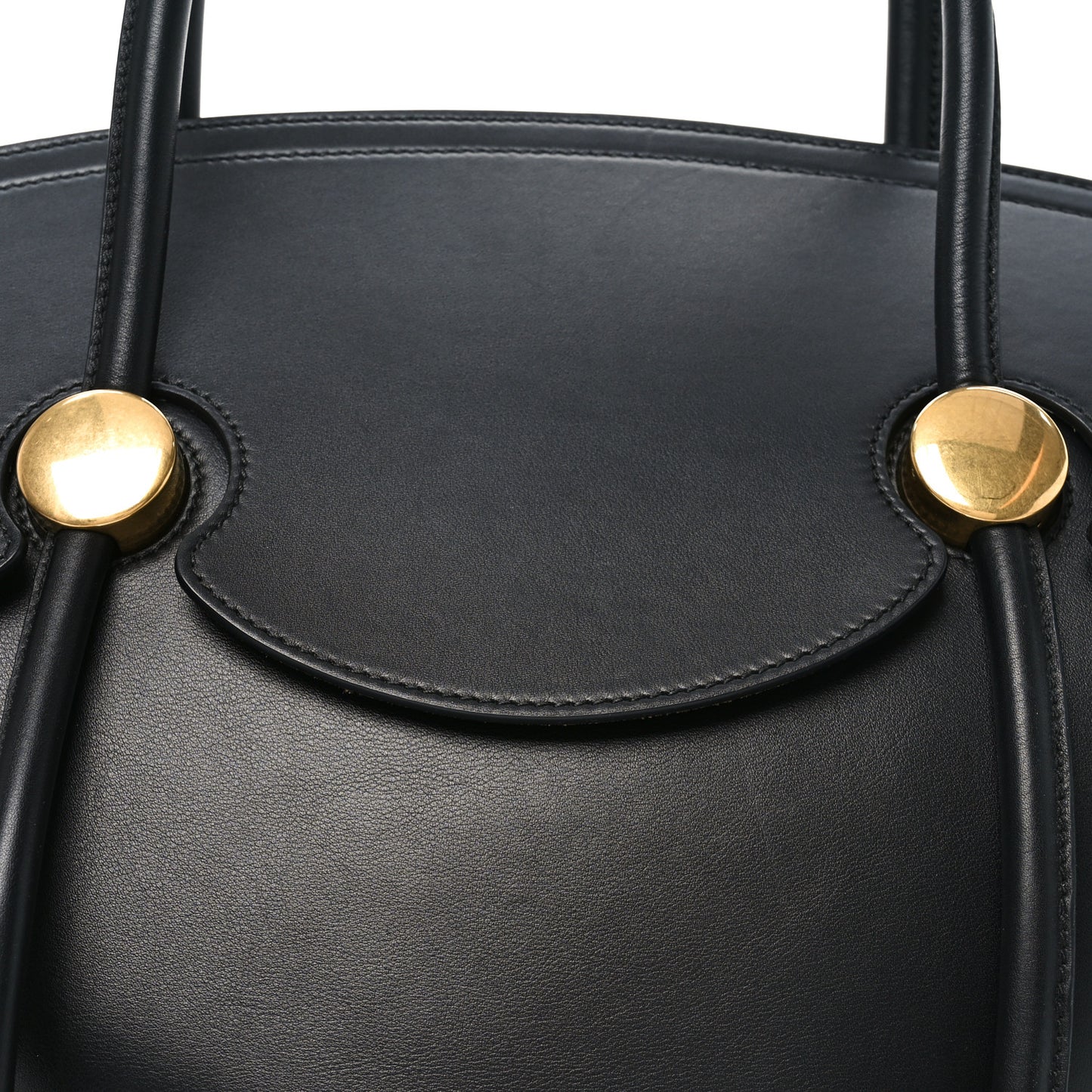 Calfskin Pipe Bag Black