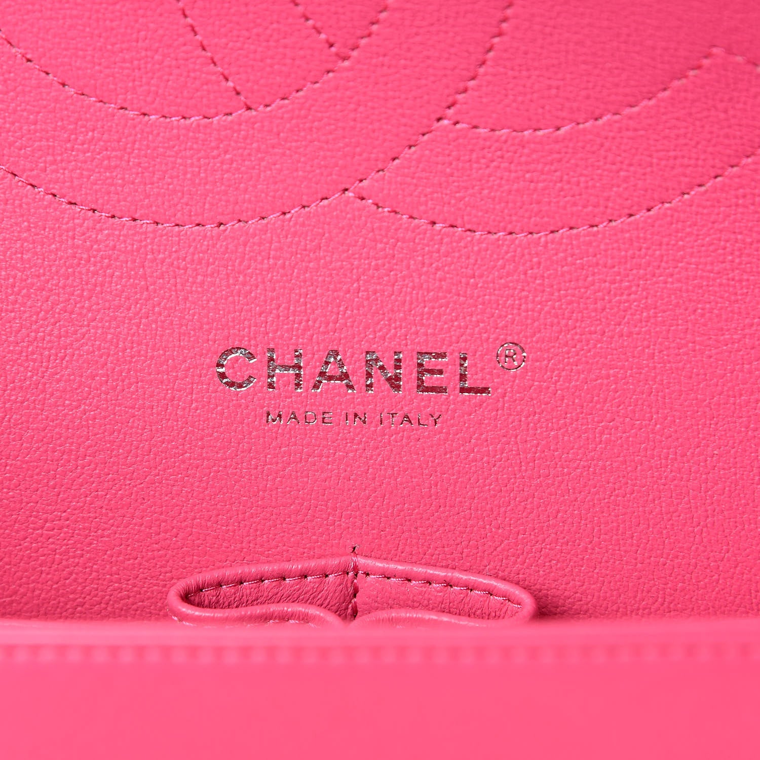 Chanel Lambskin Quilted Jumbo Double Flap Dark Pink 6 of 10