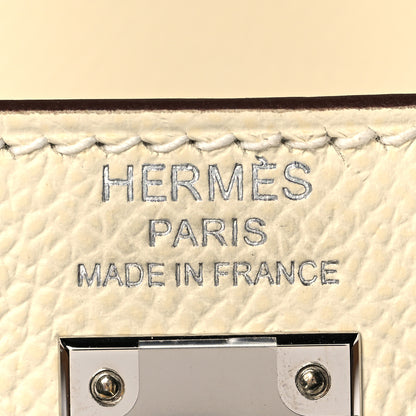 Hermes Epsom Tri-Color Kelly Sellier 25 Nata Chai Gris Meyer 24 of 38