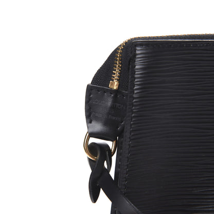 Louis Vuitton Epi Pochette Accessories 24 Black 6 of 8