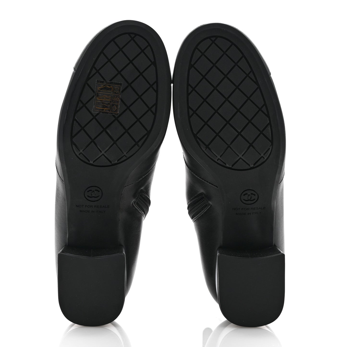 Lambskin Ankle Boots 37.5 Black