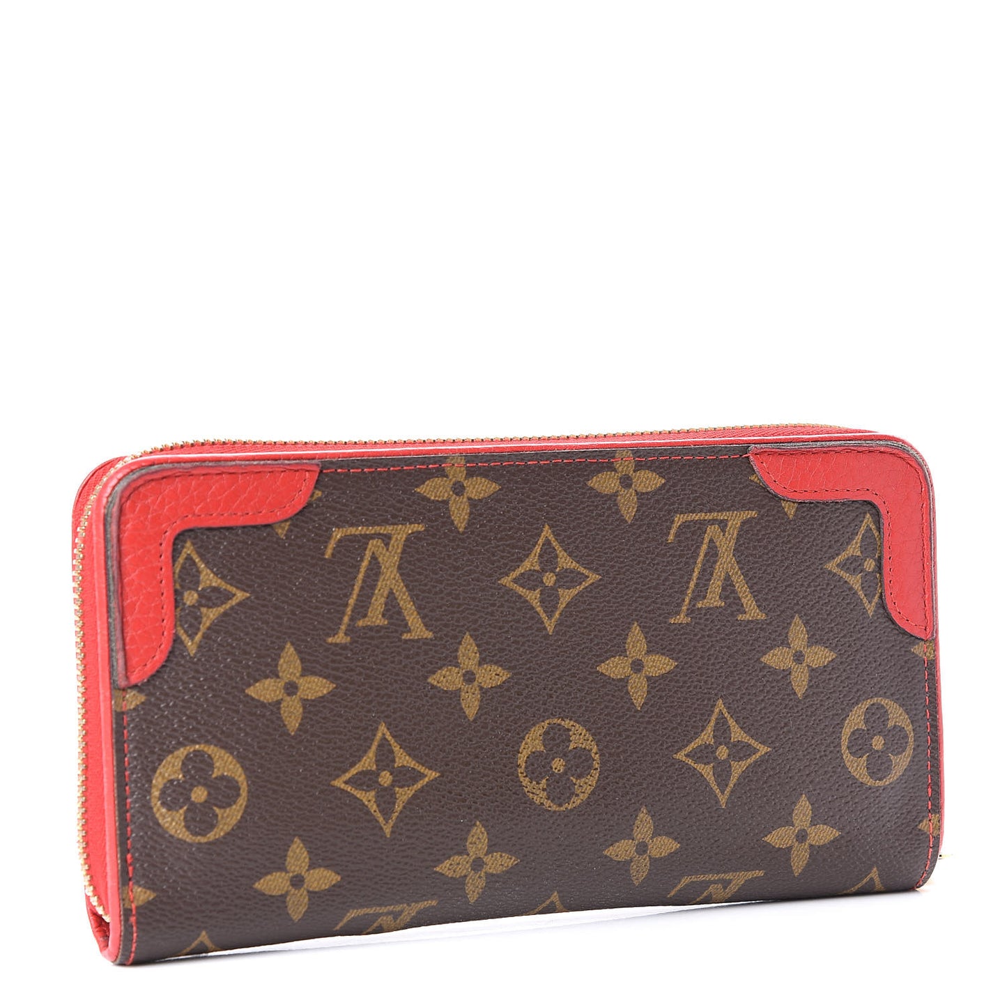 Monogram Retiro Zippy Wallet Cherry