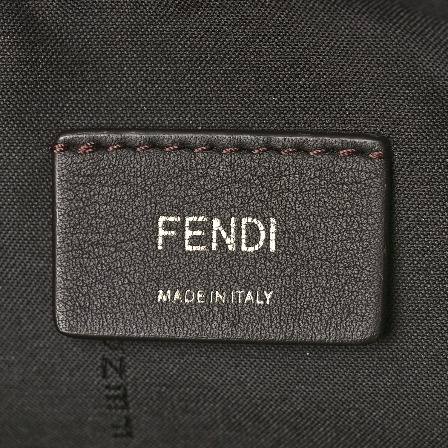 Fendi Vitello Dolce Logo Ajour Embroidered Medium By The Way Boston Bag Brandy Garza 8 of 10
