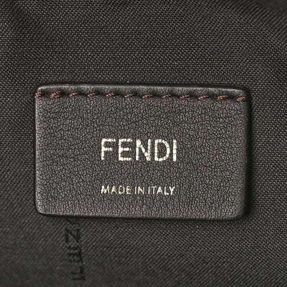 Fendi Vitello Dolce Logo Ajour Embroidered Medium By The Way Boston Bag Brandy Garza 8 of 10