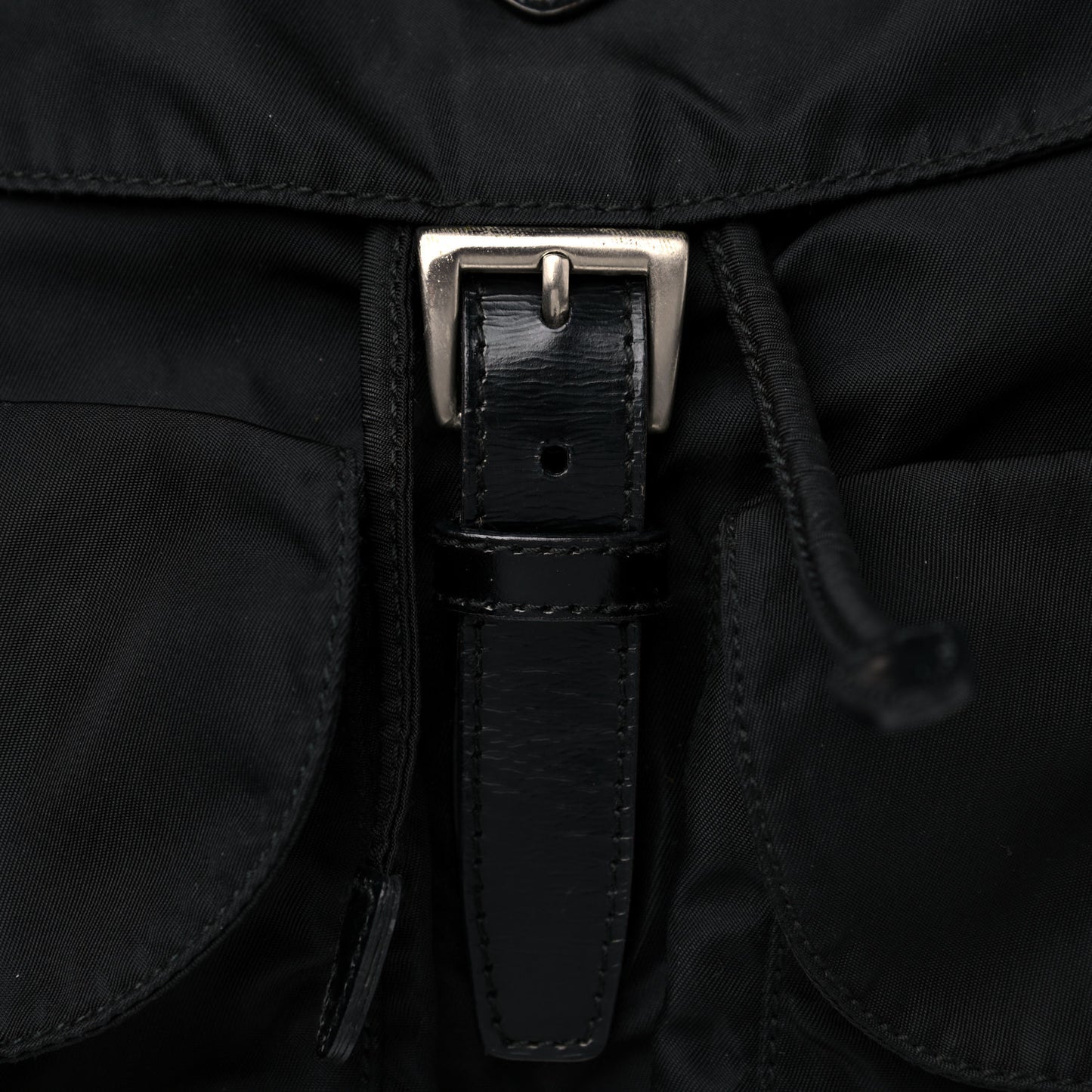 Tessuto Nylon Vela Small Backpack Black