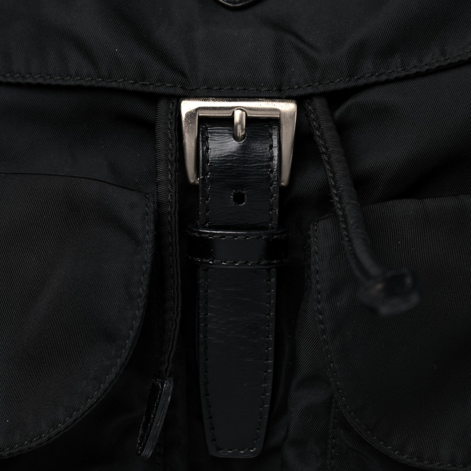 Prada Tessuto Nylon Vela Small Backpack Black 12 of 13