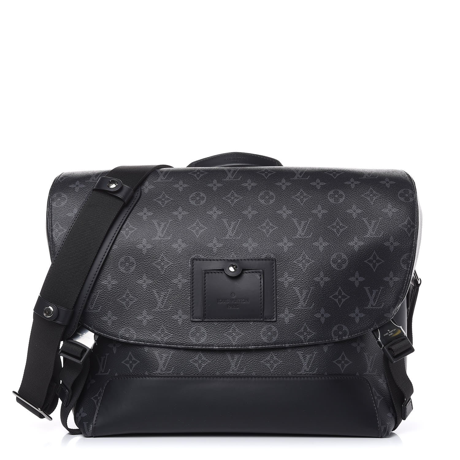Louis Vuitton Monogram Eclipse Voyager Messenger MM 1 of 11