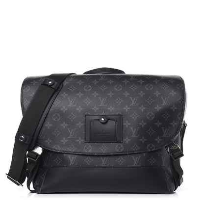 Louis Vuitton Monogram Eclipse Voyager Messenger MM 1 of 11