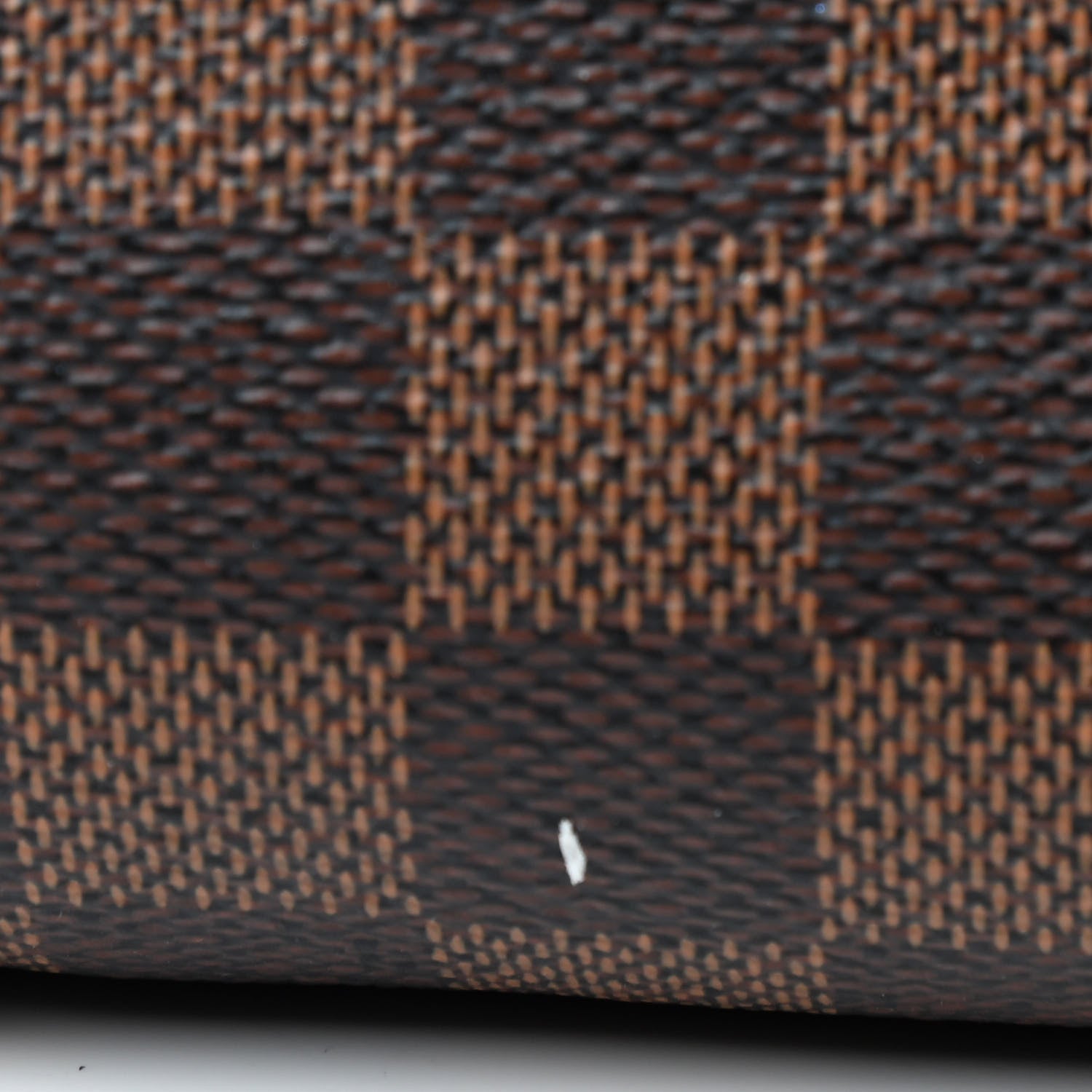 Louis Vuitton Damier Ebene Caissa Clutch Rose Ballerine 11 of 11