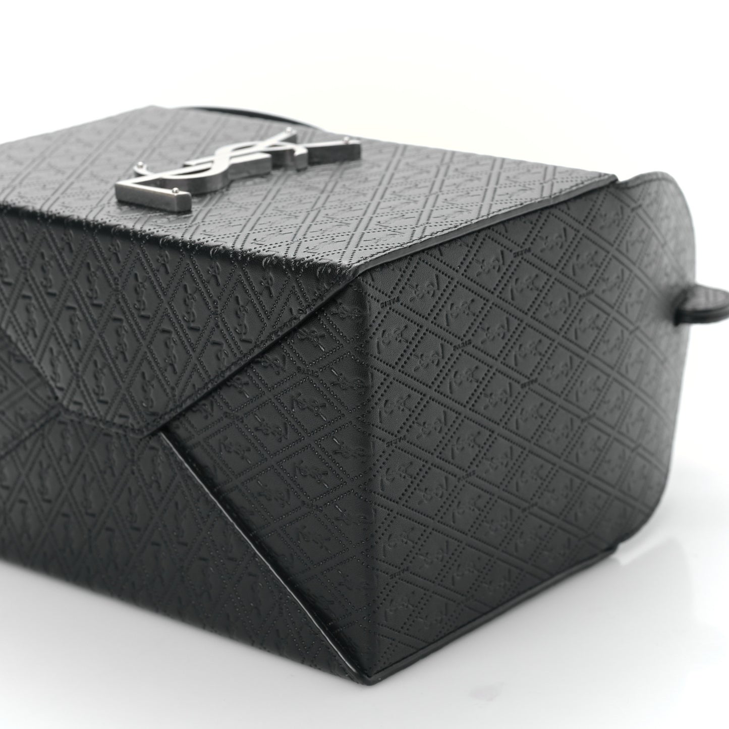 Calfskin Monogram Take Away Box Black