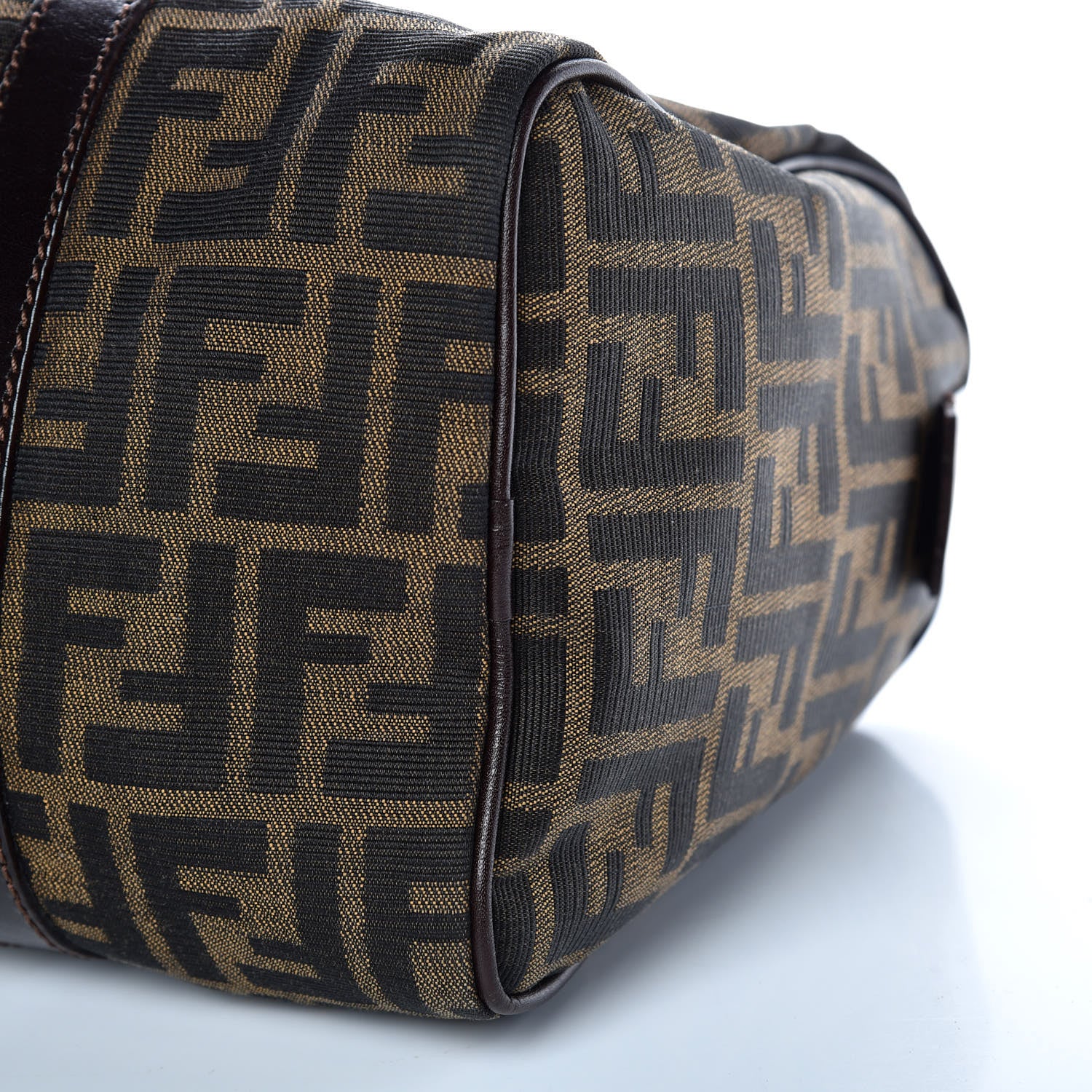 Fendi Zucca Mini Boston Satchel Tobacco 6 of 11