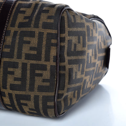 Fendi Zucca Mini Boston Satchel Tobacco 6 of 11