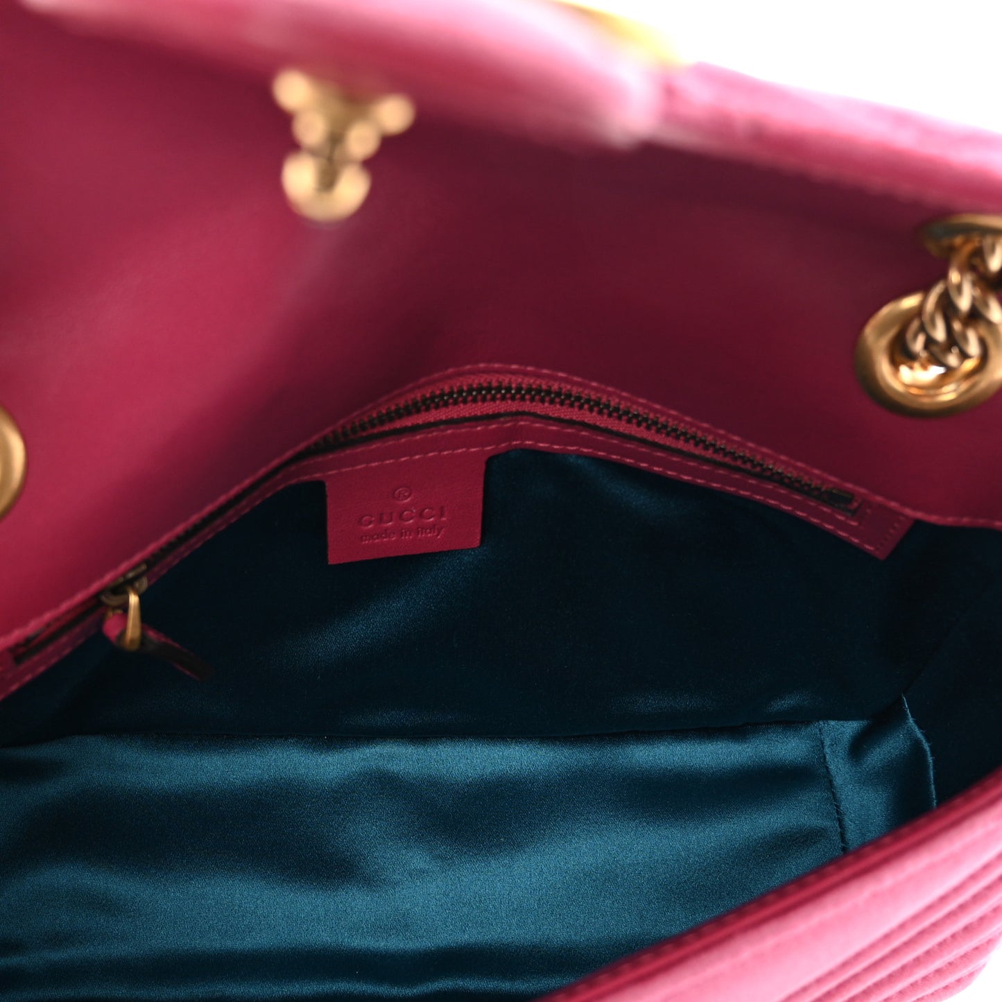 Velvet Matelasse Small GG Marmont Shoulder Bag Light Raspberry Rose
