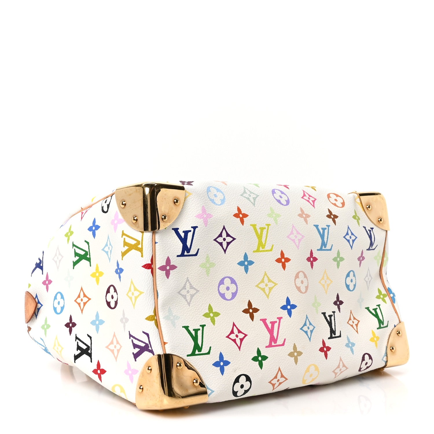 Louis Vuitton Monogram Multicolor Speedy 30 White 4 of 9