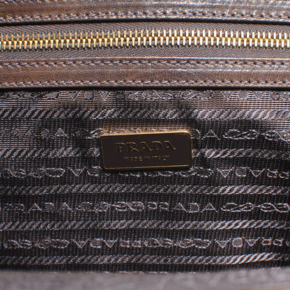 Prada Nappa Gaufre Frame Tote Noce 6 of 7