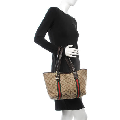 Gucci Monogram Medium Jolicoeur Tote Brown 2 of 11