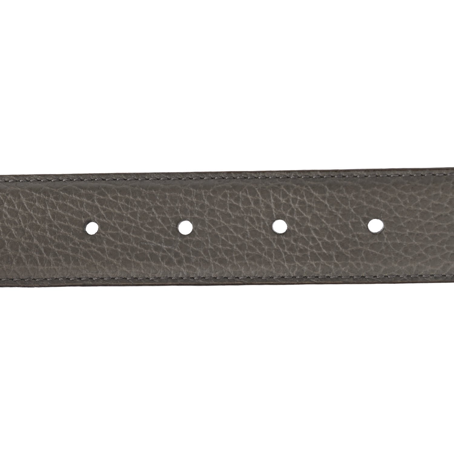 Gucci Calfskin Interlocking G Belt 120 48 Grey 4 of 6
