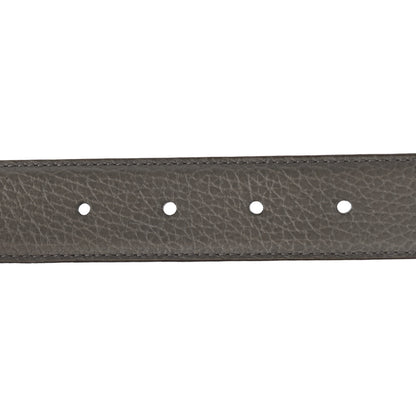 Gucci Calfskin Interlocking G Belt 120 48 Grey 4 of 6