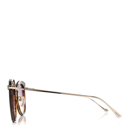 Tom Ford Charlotte Sunglasses TF657 Havana 3 of 7